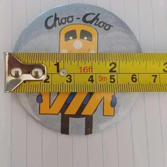 Via Rail Choo-Choo Club  Vintage Collectible Button Pin - Picture 6 of 6